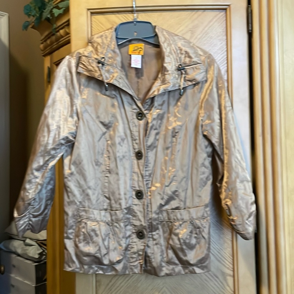 Ruby rd gold jacket size 8